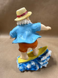 Surfing Santa Claus