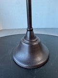 Heavyweight Bronzed Metal Freestanding Toilet Paper Roll Holder