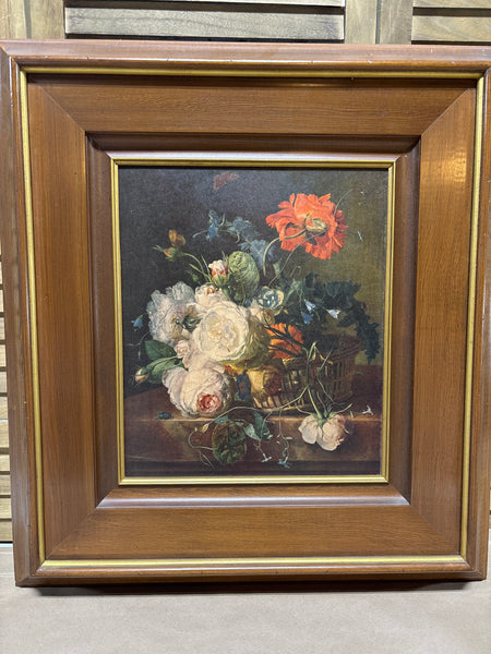 Basket With Flowers by Van Huysum