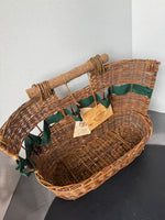 Handmade Vintage Bottle Basket