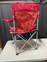 Ozark Trail Red Folding Camp Chair w/Carry Bag