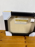 Black Frame Linen Shadow Box - Appears Unused // 2 Available// PRICED INDIVIDUALLY