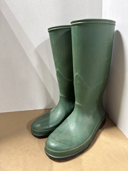 Green SIZE 10 B&Q Slip On Boots