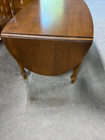 Ethan Allen Drop Side Coffee Table with Drawer
