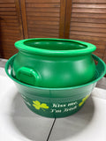 St. Patrick’s Day Plastic Tub and Cauldron