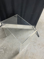 Lucite Side Table