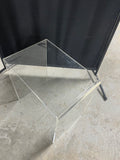 Lucite Side Table
