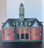 Colonial Capitol Signed Colonial Williamsburg Brandywine Wood Crafts Decor