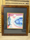 Rafuse Fish Print; Signed