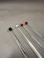 Set Of 4 Christmas Themed Drink Stirrers