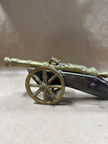 Brass And Wood Cannon