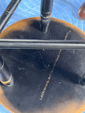 Hitchcock Stool, Black with Duck