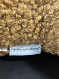 Cupcakes and Cashmere Fuzzy Gingerbread Throw Pillow