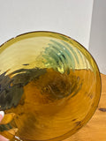 Blown Glass Dessert Plates - Set of 8