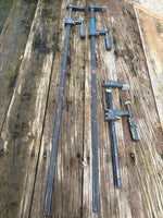 C-Lot of Three Large Adjustable Clamps