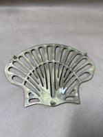 Brass Scallop Shaped Trivet