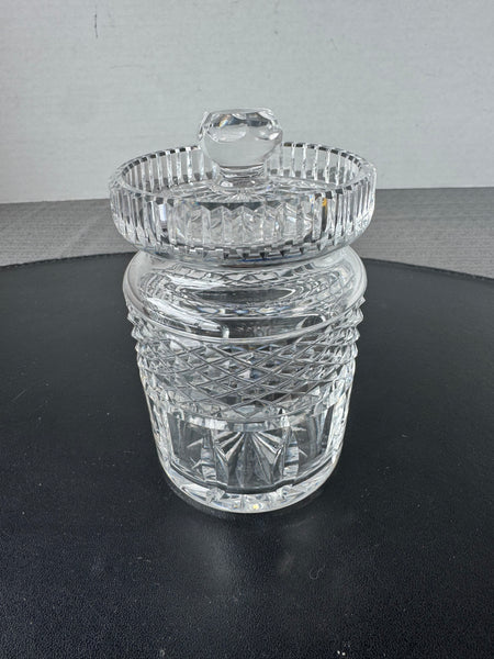 Waterford Style Crystal Jelly Jar