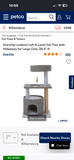 EveryYay Lookout Loft 4-Level Cat Tree with Hideaway with Toy