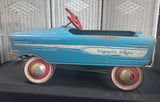 Murray Vintage Turquoise Blue Western Flyer Pedal Car
