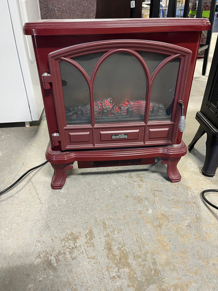 A- Dura Flame Electric Fireplace w/Remote