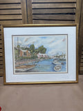 View of Hamilton Paget, Bermuda Watercolor Print by Sue Quarles; Signed