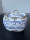 Spode England Maritime Rose Bone China Lidded Sugar Bowl (F)