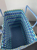 Woven PVC Large Tote Bag