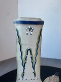 Pair of Villeroy & Boch Punched Metal Candle Luminaries (A)