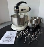 Sunbeam Mixmaster Heritage Series Electric Stand Mixer with Bowls, Attachments & Manual
