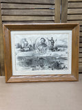 Camp Princeton Vintage Print
