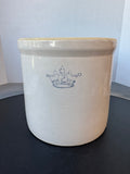 Robinson Ransbottom 2-Gallon Vintage Stoneware Crock