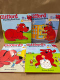 Clifford Book Lot And Plush