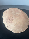 Pottery Trinket Dish with Pressed Leaves
