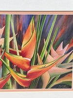 Bird of Paradise Watercolor Print by Natalie McMahon; Signed & Numbered (52/250)