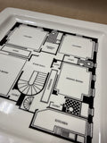 Fishs Eddy Floor Plan Dinner Plate