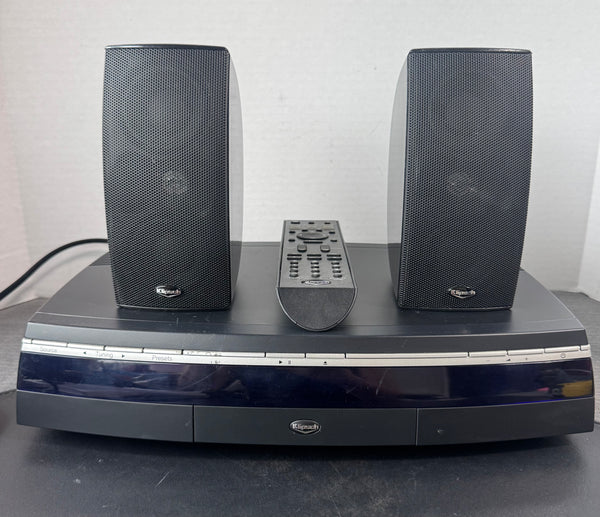 Klipsch CS-500 DVD Player & Home Theater System with 2 Speakers & Remote