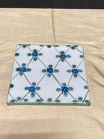 Louisville Stoneware Geometric Floral Trivet