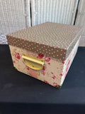 Trio of Birds & Flowers Decorative Storage Boxes