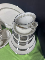 75-Piece Lenox Springdale Platinum Trim China Set