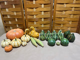 Decorative Pumpkins, Corn and Gourds