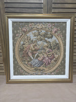 (A) Framed Tapestry