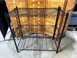 Lightweight Black Wire Shelf, 3 ft.