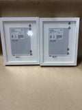IKEA Ribba White 5X7 Picture Frame - Pair SEALED