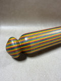 Rainbow Striped Wooden Rolling Pin