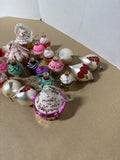 Cupcake And Fruit Ornaments - 28 Pieces