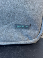 Emerald Waterways Grey Tweed Backpack (2 AVAILABLE—PRICED INDIVIDULLY AT $12 EACH)