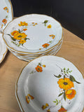 28-Piece Mikasa Florian CM-952 with Matching Baronial CM-950 China Set