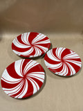 Peppermint Plates - 3 Pieces