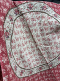 Multi Color Floral Quilt Style Williams Sonoma Round Table Cloth