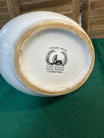 Royal Patent Ironstone White Pitcher
